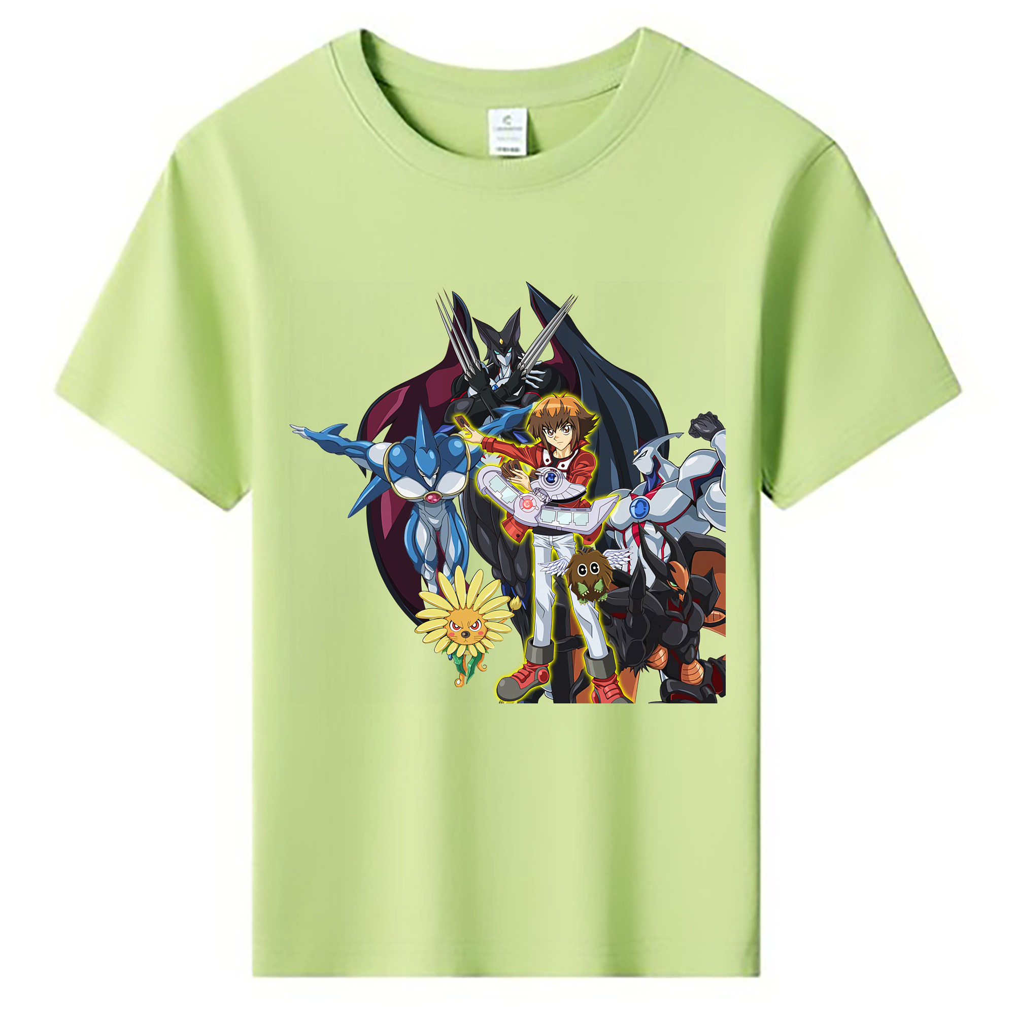 （画像用） 遊☆戯☆王 Yu-Gi-Oh! 綿100％キッズTシャツ（フロントプリント）
